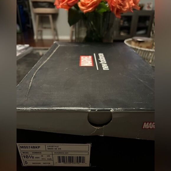 NEW BALANCE X MARVEL BLACK PANTHER X 574 SPORT NIB - Picture 3 of 12